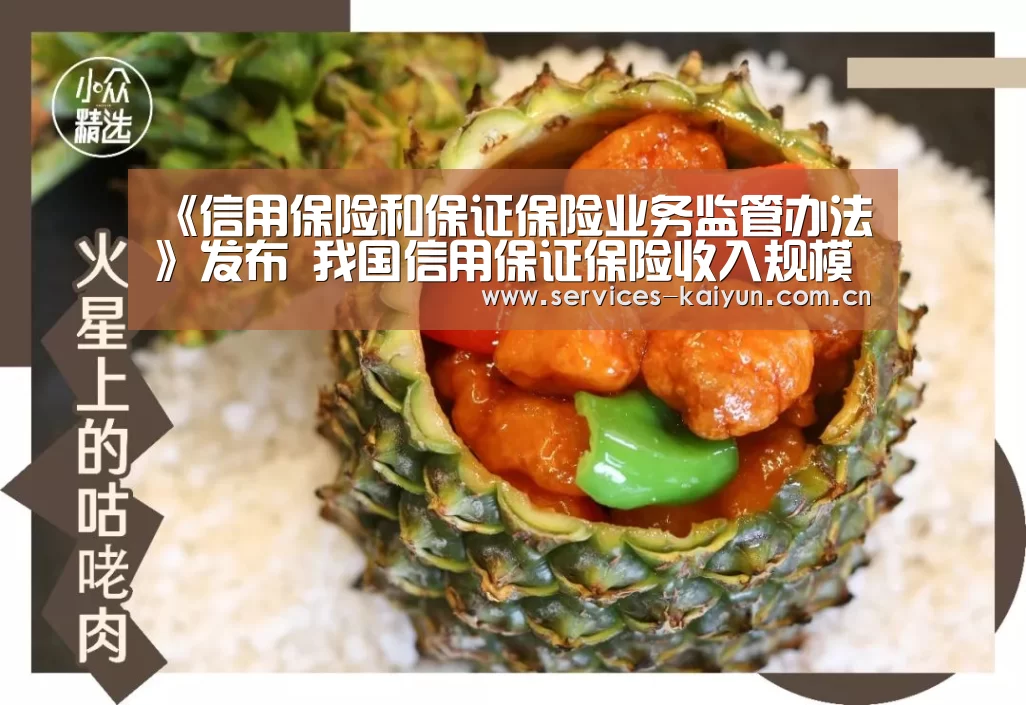 《信用保险和保证保险业务监管办法》发布 我国信用保证保险收入规模增长快速【开云体育下载】(图1)